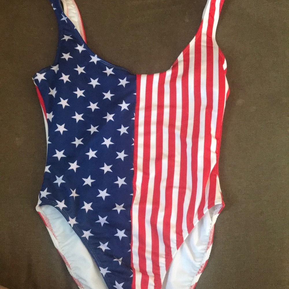 American Apparel one piece bathing suit